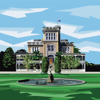 Larnach Castle, Dunedin (IM)