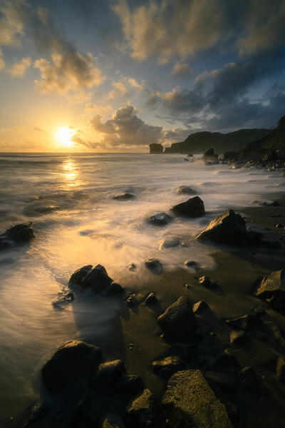 Maori Bay Glistening