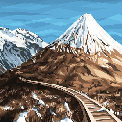 Tongariro Winter Walk