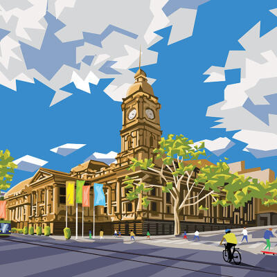 Melbourne GPO Building, Australia