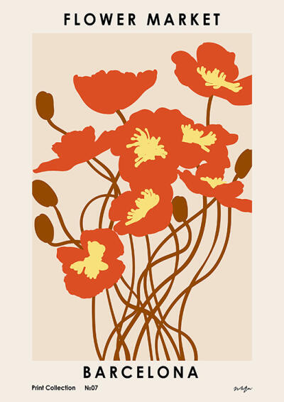 Flower Market Barcelona