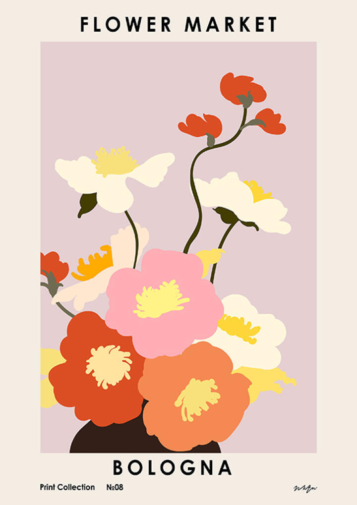 Flower Market Bologna