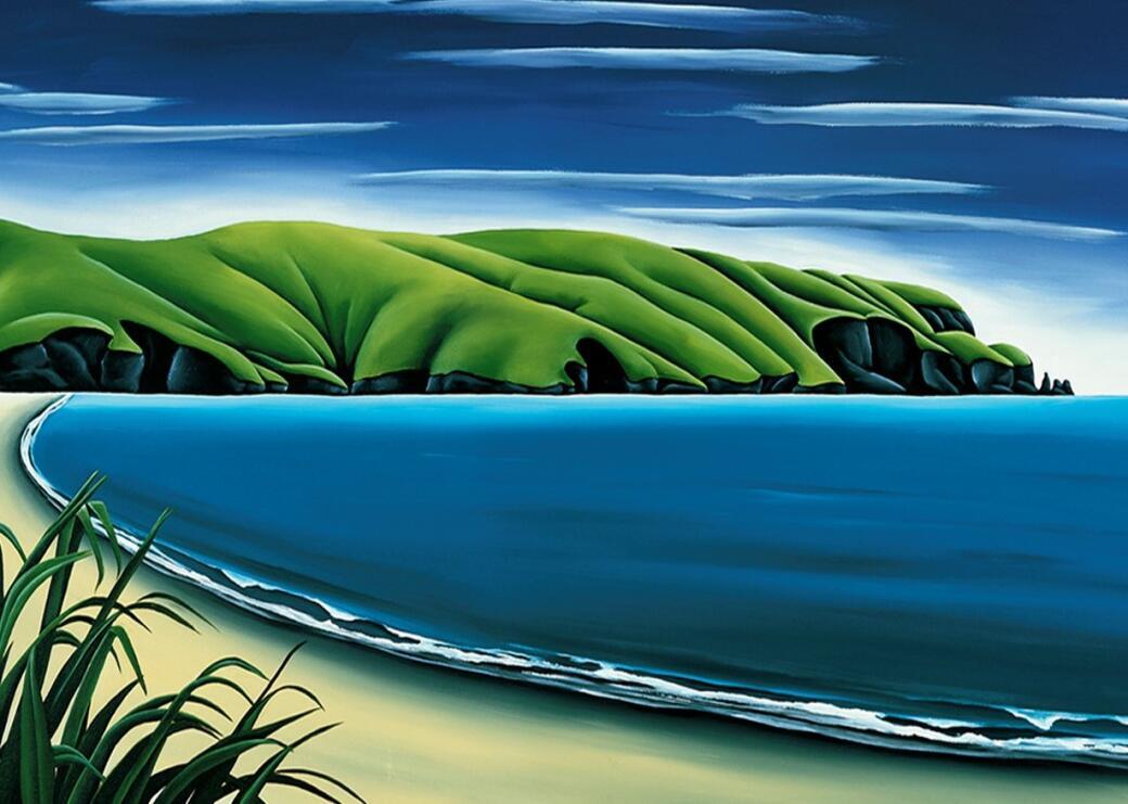 Coastal Breeze, Le Bons Bay (detail)