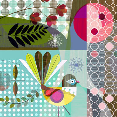 Fantail Fun (Mini card)