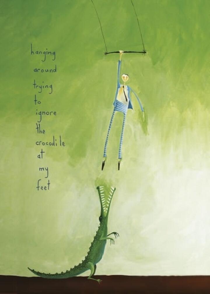 Hanging Around Trying To Ignore The Crocodile