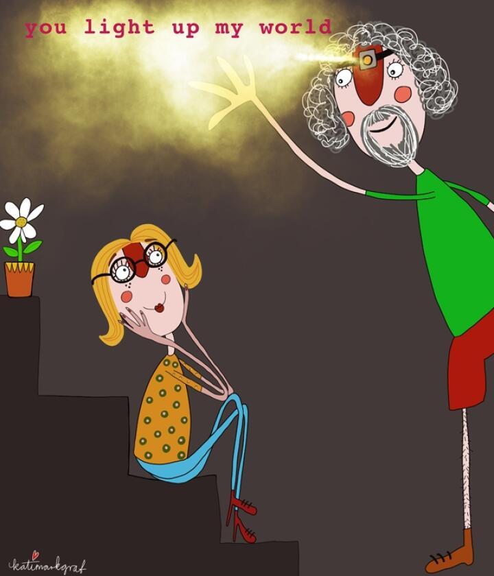 You Light Up My World