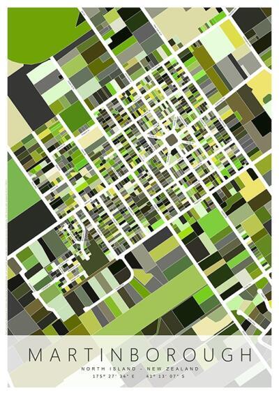 Martinborough Map