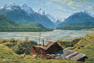 Miners Hut, Dart River