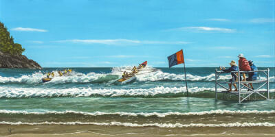 Waihi Beach Surf Boat Races