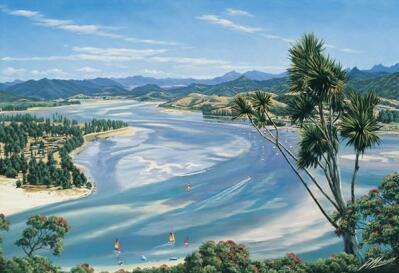 Pauanui Beach and Tairua Harbour