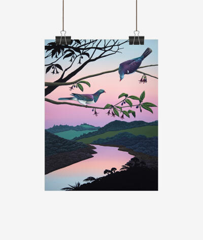 Awa Oruaiti Tea Towel