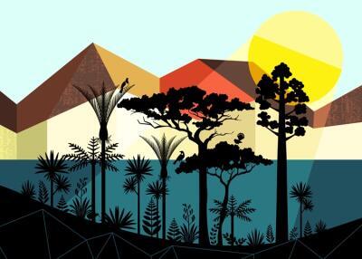 Sunrise Over The Lake