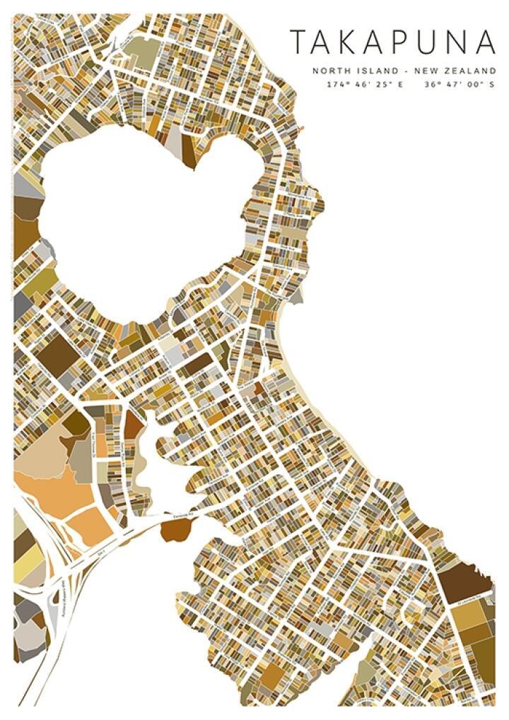 Takapuna Map