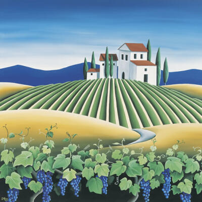 Tuscan Vineyard