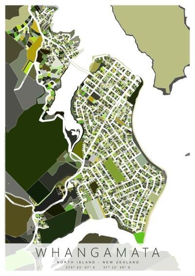 Whangamata Map