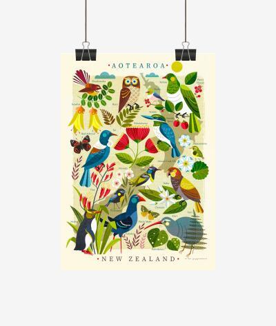Aotearoa Tea Towel