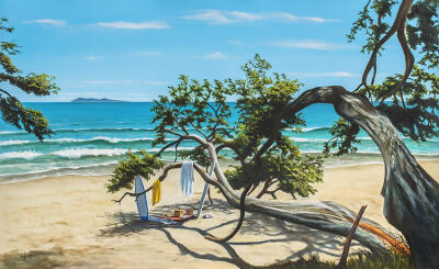 Surfer's Haven At Orokawa Bay